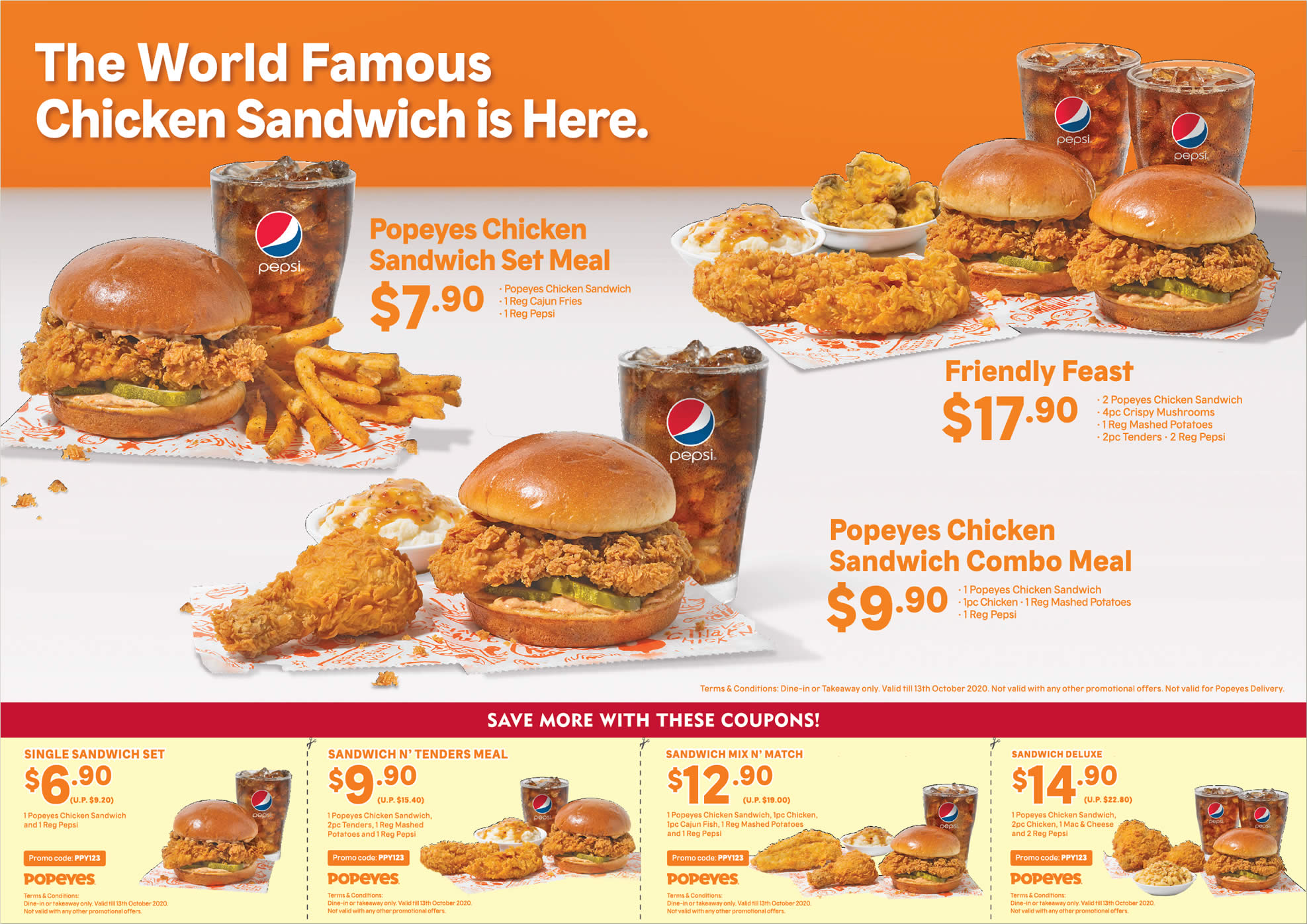 Popeyes World Famous Chicken Sandwich is now available in ...