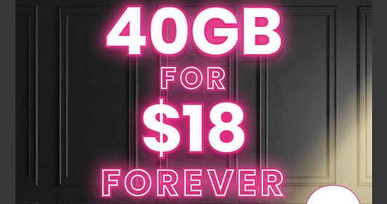 Featured image for giga! will be offering a $18 for 40GB/mth Pop-Up plan that you can use forever from 24 - 30 Sep 2020