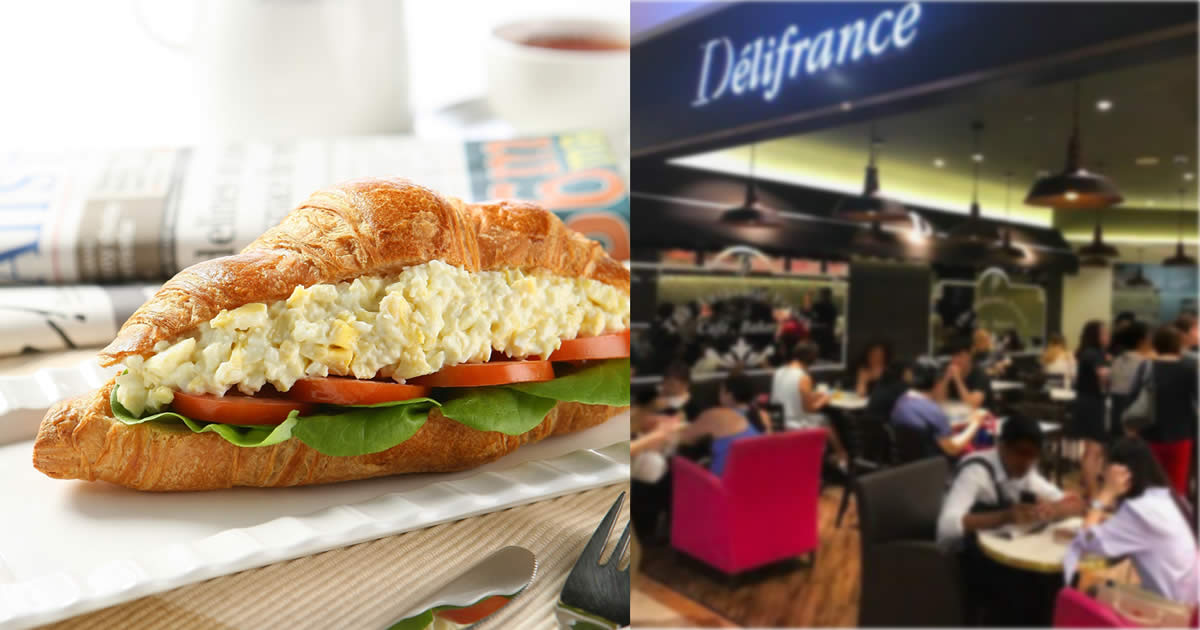 Featured image for (Fully redeemed) 1-for-1 Signature Sandwiches at Delifrance Singapore with Citi cards till 31 May 2023