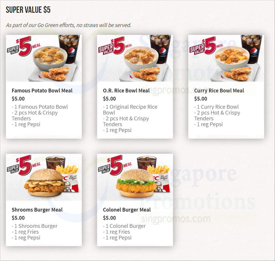 Kfc menu deals prices 2020