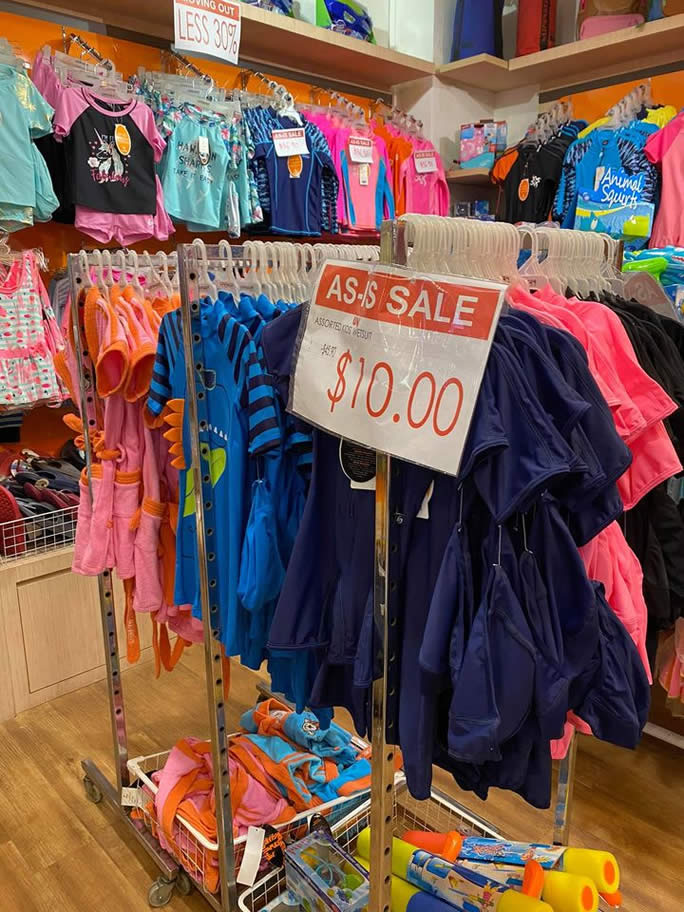 Liferacer Swim Wears moving out sale at Bukit Panjang Plaza (Photos ...