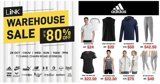 Featured image for Link Warehouse Sale from 28 Oct - 1 Nov 2020