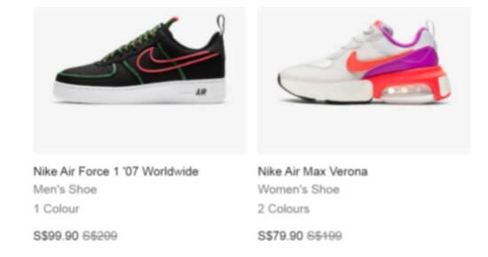 Featured image for Nike: Gear up for seven days of incredible deals and savings of 50% off at Nike's Energy Week from 19 - 25 Oct 2020