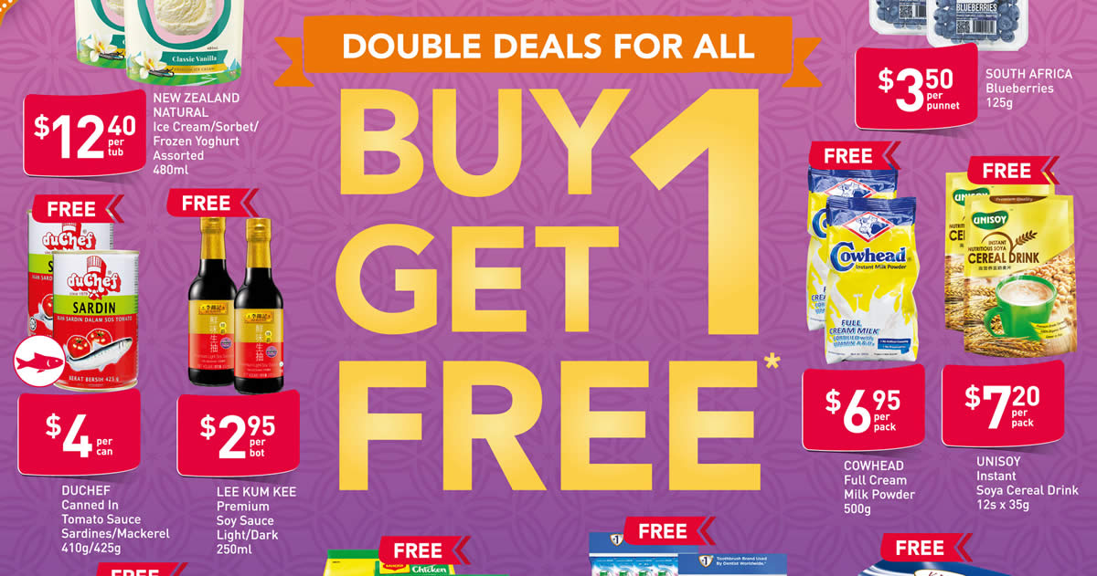 Featured image for Fairprice is offering 1-for-1 New Zealand Natural Ice Cream, Maggi and more till 18 Nov 2020