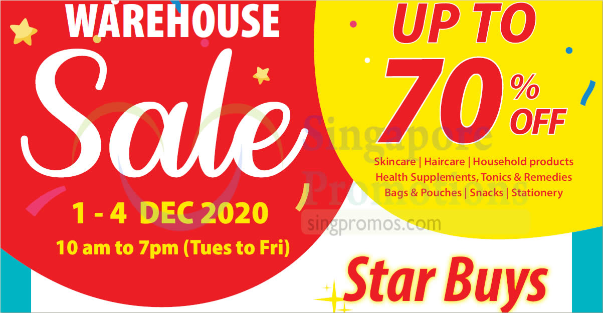 Featured image for HST Medical Up To 70% Off Warehouse Sale from 1 - 4 Dec 2020