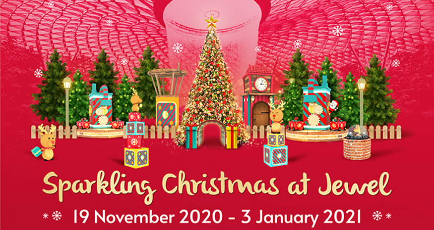 Featured image for Jewel Changi Airport celebrates the festive season with 16m tall Christmas tree, magical snowfall & more (19 Nov - 3 Jan 2021)