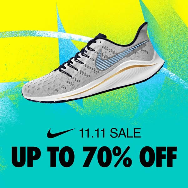 Nike 11.11 online sale offers discounts 