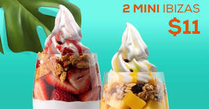 Featured image for (EXPIRED) Yolé: Enjoy two mini Ibizas for only $11 till 11 Nov 2020
