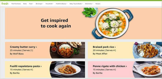 Featured image for Amazon S'pore launches Amazon Fresh, the new and improved version of the 2hr grocery delivery service, Amazon Prime Now!