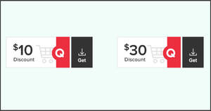 Featured image for (EXPIRED) Qoo10: Grab free $10 and $30 cart coupons till 31 Jan 2021