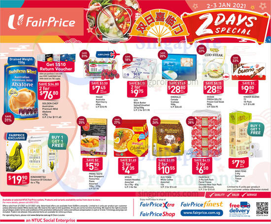 Fairprice 2day 2 Jan 2021