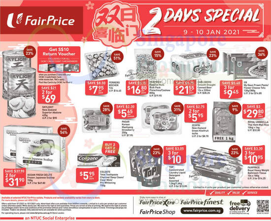 Fairprice 2day 9 Jan 2021