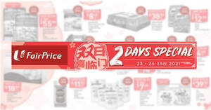 Featured image for (EXPIRED) Fairprice 2-day deals from 23 – 24 Jan: 47% off Fukuyama Frozen Hokkaido Scallop, 36% off Coca-Cola/Sprite & More