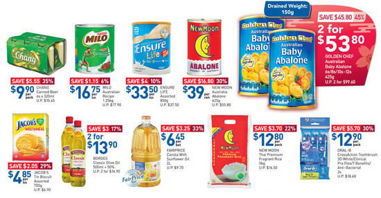 Featured image for Fairprice 3-days only offers: New Moon Australia Abalone, Golden Chef Australian Baby Abalone & More till 31 Jan 2021
