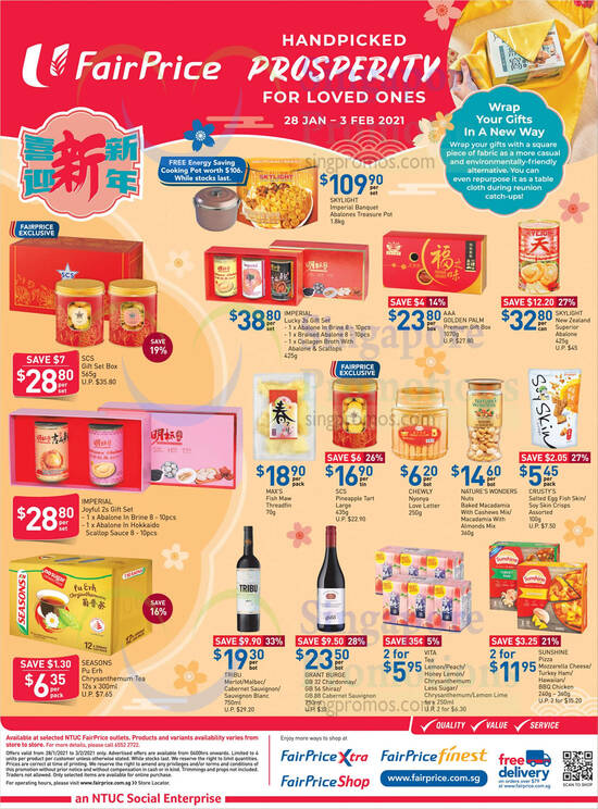 Fairprice Golden Chef 2 28 Jan 2021