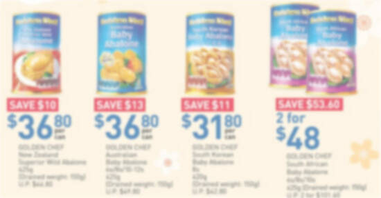 Featured image for Fairprice: Golden Chef Abalone, Gift Sets & other CNY offers valid till 3 Feb 2021