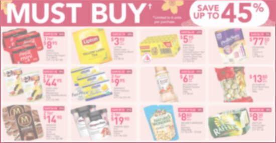 Featured image for Fairprice latest Must-Buy features up to 45% off Haagen-Dazs, Magnum, Skylight Abalone & more till 3 Feb 2021
