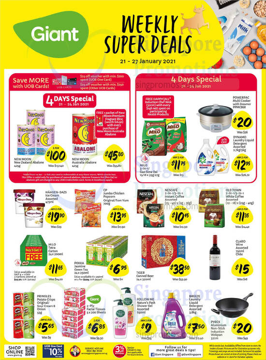 Giant 4days offers 21 Jan 2021