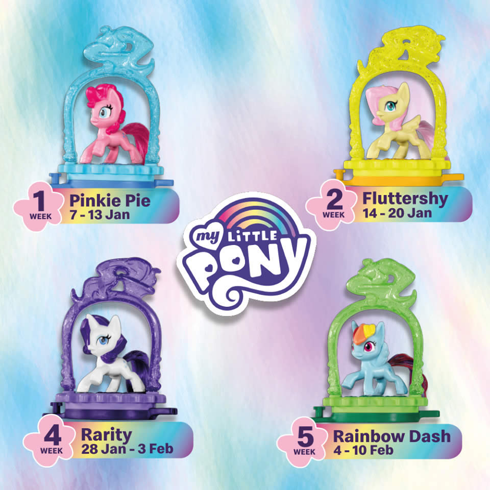 Mcdonald S Latest Happy Meal Toys Features My Little Pony Transformers Till 10 Feb 2021