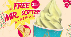 Featured image for (EXPIRED) 7-Eleven is giving away free Mr Softee at every store with Mr Softee machines from 12 – 14 Feb 2021