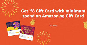 Featured image for Get a S$15 Amazon.sg Gift Card when you spend S$150 or more using Visa cards till 21 Feb 2021