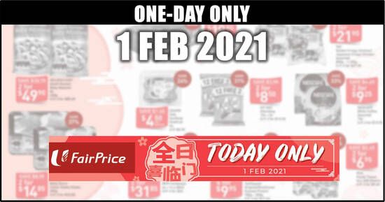 Fairprice 1-day deals on 1 Feb: GOLDEN CHEF South Korean Baby Abalone, KitKat Sharebag, Darlie & More - 1