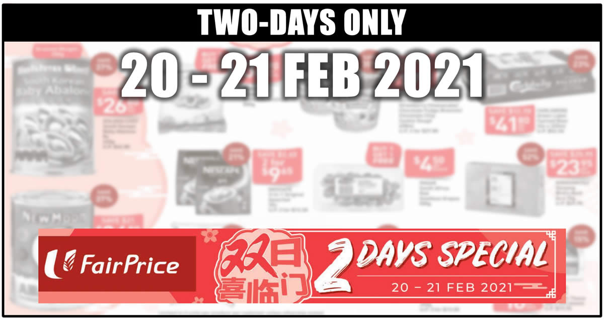 Featured image for Fairprice 2-days deals 20 - 21 Feb: Ben & Jerry's at 2-for-$17.95, 1-for-1 Frozen Hokkaido Scallops & More