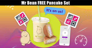 Featured image for (EXPIRED) Mr Bean: Redeem a FREE pancake set by doing a mobile data speed test till 28 Feb 2021