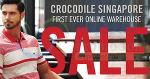 Featured image for (EXPIRED) Crocodile first-ever Digital Warehouse Sale now happening till 4 April 2021