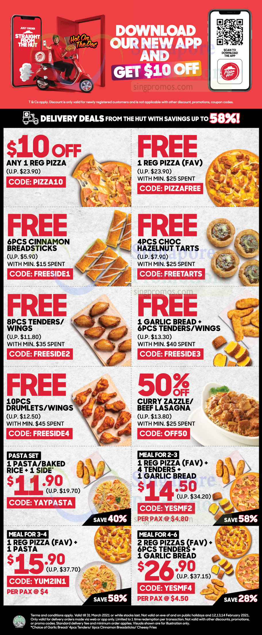 Pizza Hut Save up to 75 off with these delivery & takeaway deals