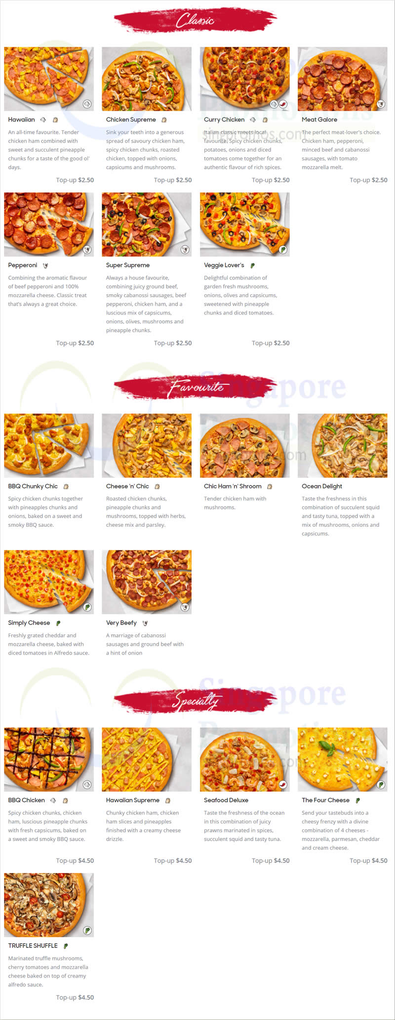 (EXPIRED) Pizza Hut S’pore is offering $0.99 Regular Pizza for delivery ...