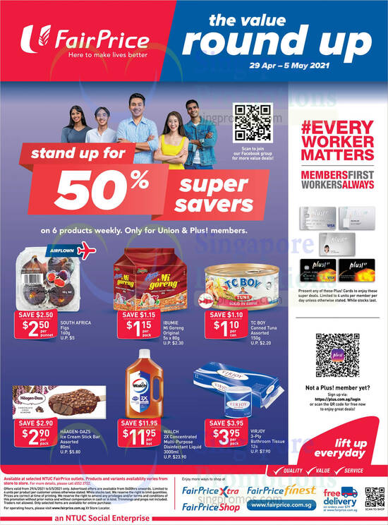 Fairprice is offering 29 Apr 2021