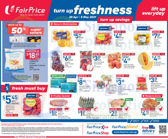 Fairprice is offering 3 29 Apr 2021