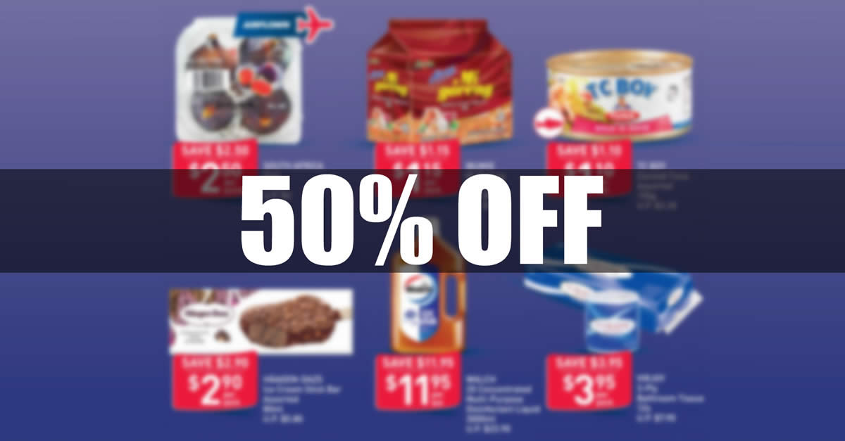 Featured image for Fairprice: 50% off Haagen-Dazs Ice Cream Stick Bar, IBUMIE Mi Goreng Original & more till 5 May 2021