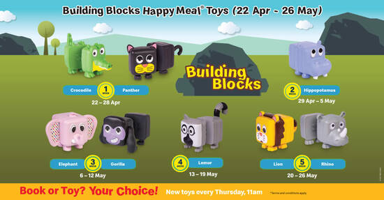 Happy meal toy may 2021