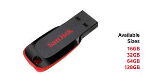 Featured image for (EXPIRED) $5 SanDisk Cruzer Blade USB 2.0 Flash Drive 16GB (32GB, 64GB, 128GB upgrades available) (From 15 Apr 2021)