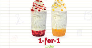 Featured image for llaollao: 1-for-1 llaoba for students every Tuesday from 2pm to 4pm (From 6 April 2021)