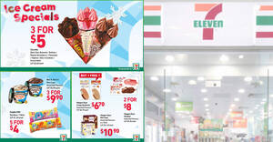 Featured image for 7-Eleven Ice Cream Specials: 1-for-1 Haagen-Dazs Crispy Sandwich, 3-for-$5 Cornetto & More (From 30 Apr 2021)