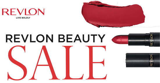 Featured image for (CANCELLED) Revlon up to 80% off beauty sale from 5 - 7 May 2021