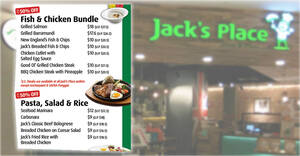 Featured image for (EXPIRED) Jack’s Place is offering up to 50% off takeaway bundle deals till 13 June 2021