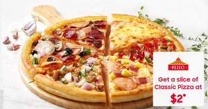 Featured image for Pezzo Pizza S’pore: Get a slice of Classic Pizza at just $2 for Samsung Members till 15 Sep 2021