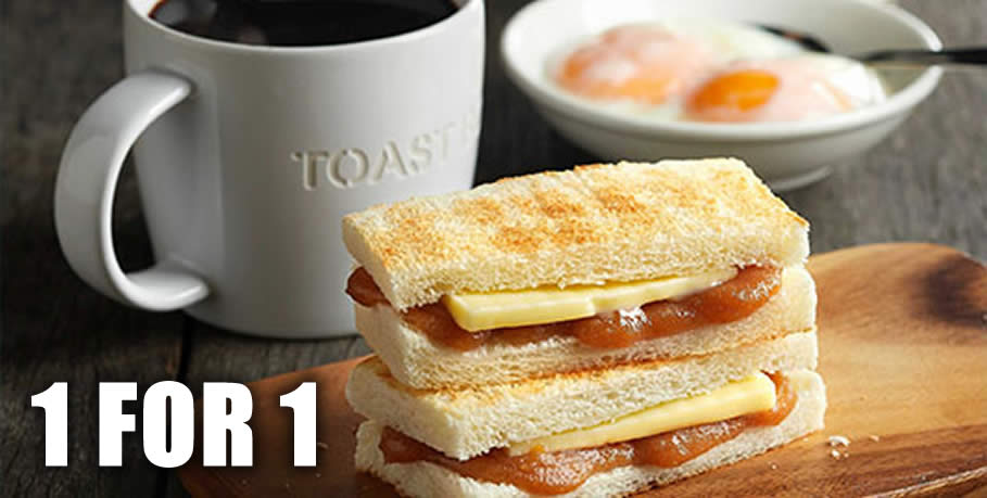 Featured image for Toast Box: 1-for-1 Traditional Toast Set with UOB Mighty payments from 2 - 31 July 2021