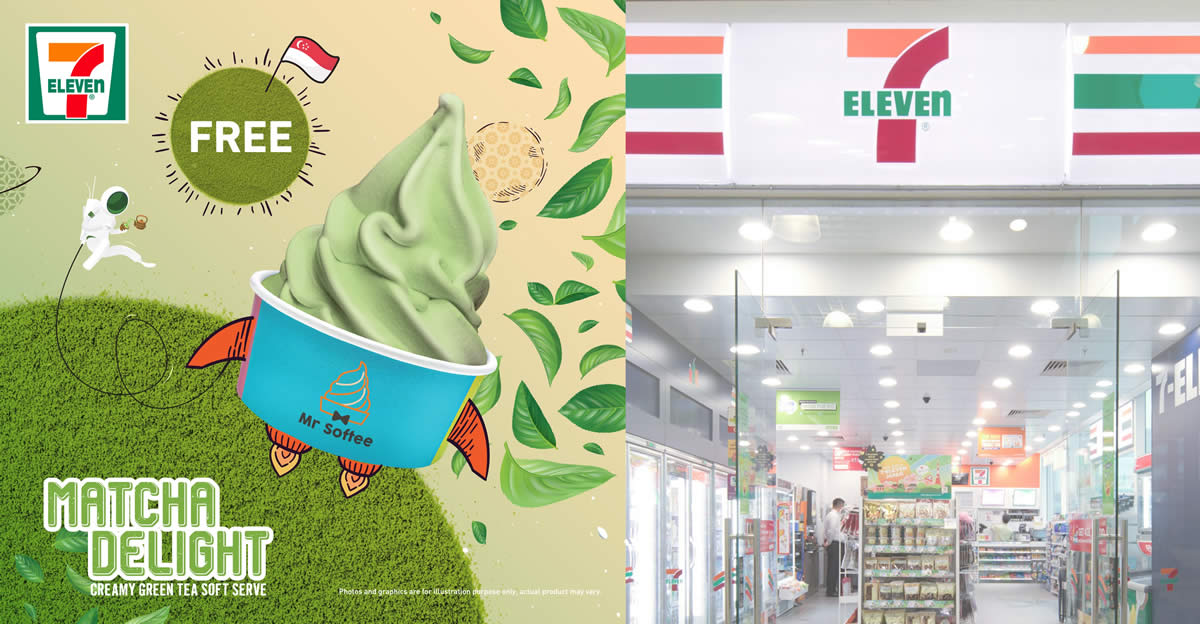 7 Eleven S Pore Is Giving Away Free Matcha Mr Softee No Purchase Required From 9 17 Aug 21