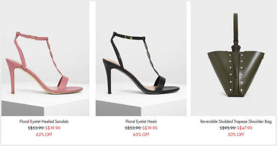 Charles & Keith’s online sale till 13 Sep offers up to 50% off women’s bags, shoes, and accessories - 1
