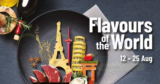 Featured image for Cold Storage: Flavours of The World Fair 2021 at all 48 Cold Storage and CS Fresh outlets till 25 Aug 2021