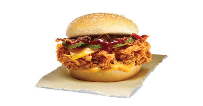 Featured image for KFC S'pore launches new BBQ Cheese Zinger from 23 Aug 2021
