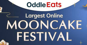 Featured image for Over 40 brands and 370 selections to choose from at the Largest Online Mooncake Festival hosted by Oddle