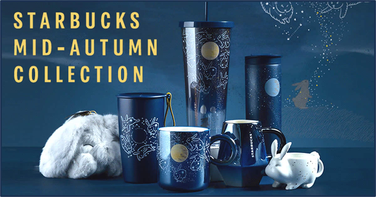 Featured image for Starbucks S'pore to launch 2021 Mid-Autumn Collection from 1 Sep 2021