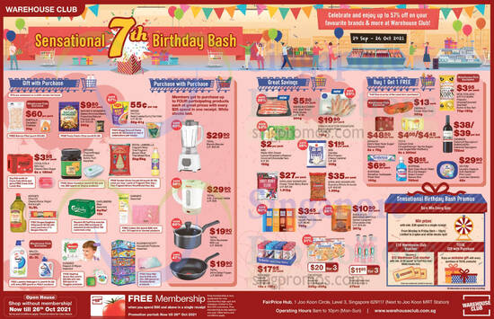 FairPrice Warehouse Club 29 Sep 2021