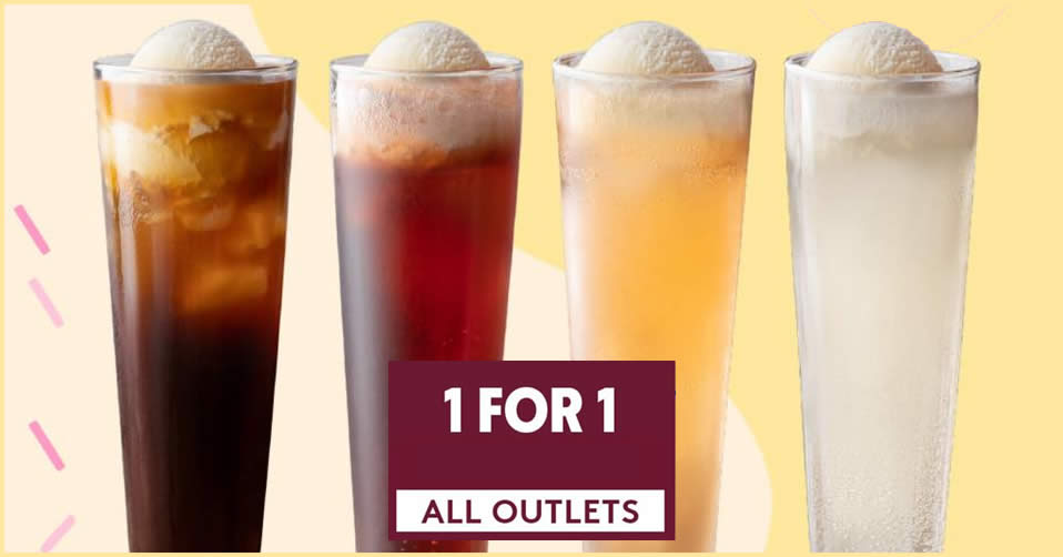 Featured image for Haagen Dazs S'pore is offering 1-for-1 ice cream floats on Wednesday, 27 Oct 2021